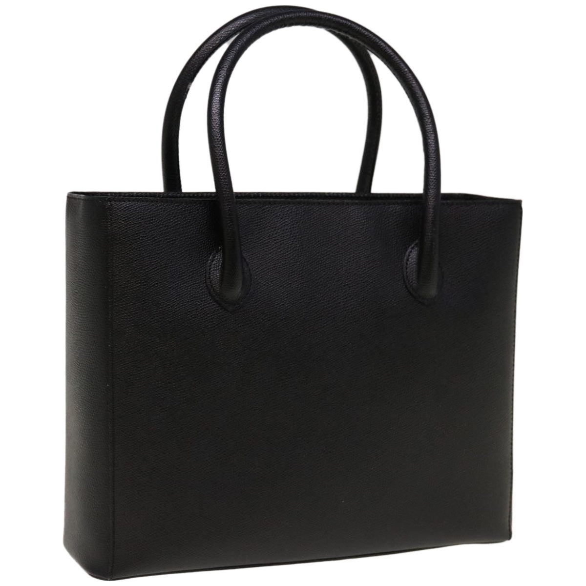 Luxury Tote Bag Hk Leather Black