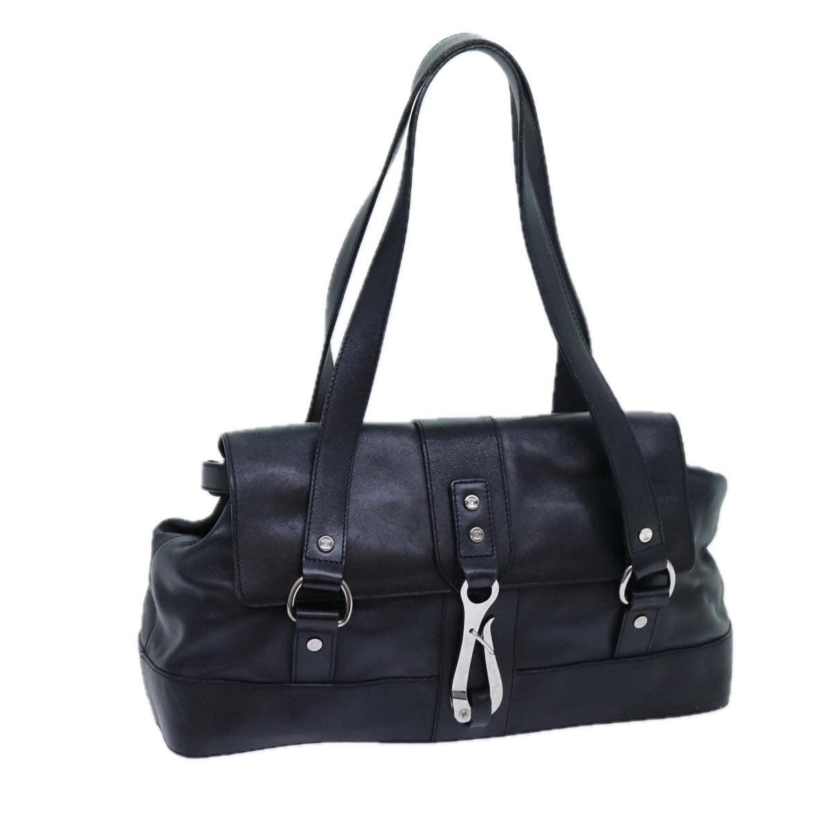Luxury Shoulder Bag Hk Leather Black