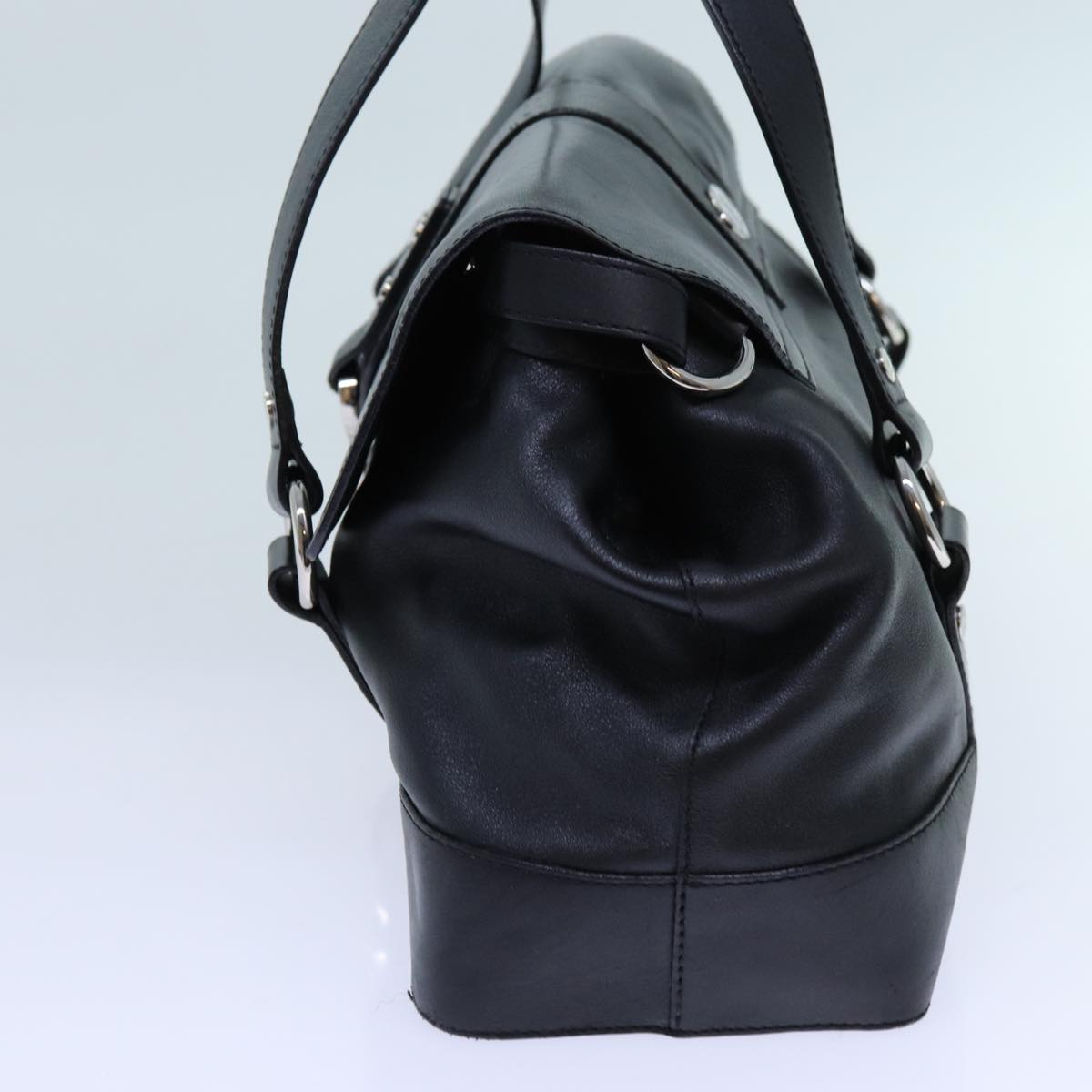 Luxury Shoulder Bag Hk Leather Black