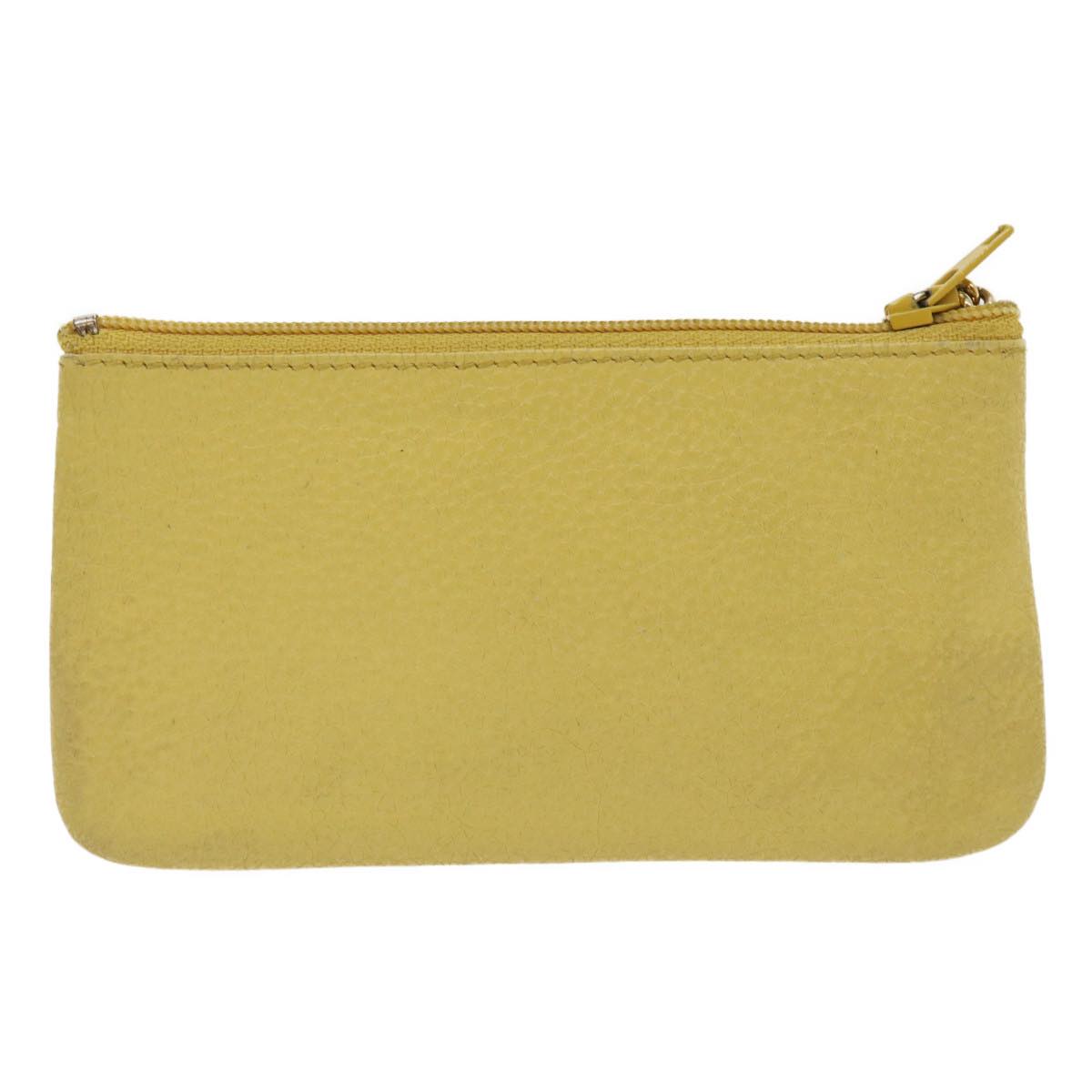 Luxury Coin Purse Yellow Hk Handbag Leather Travel Bag