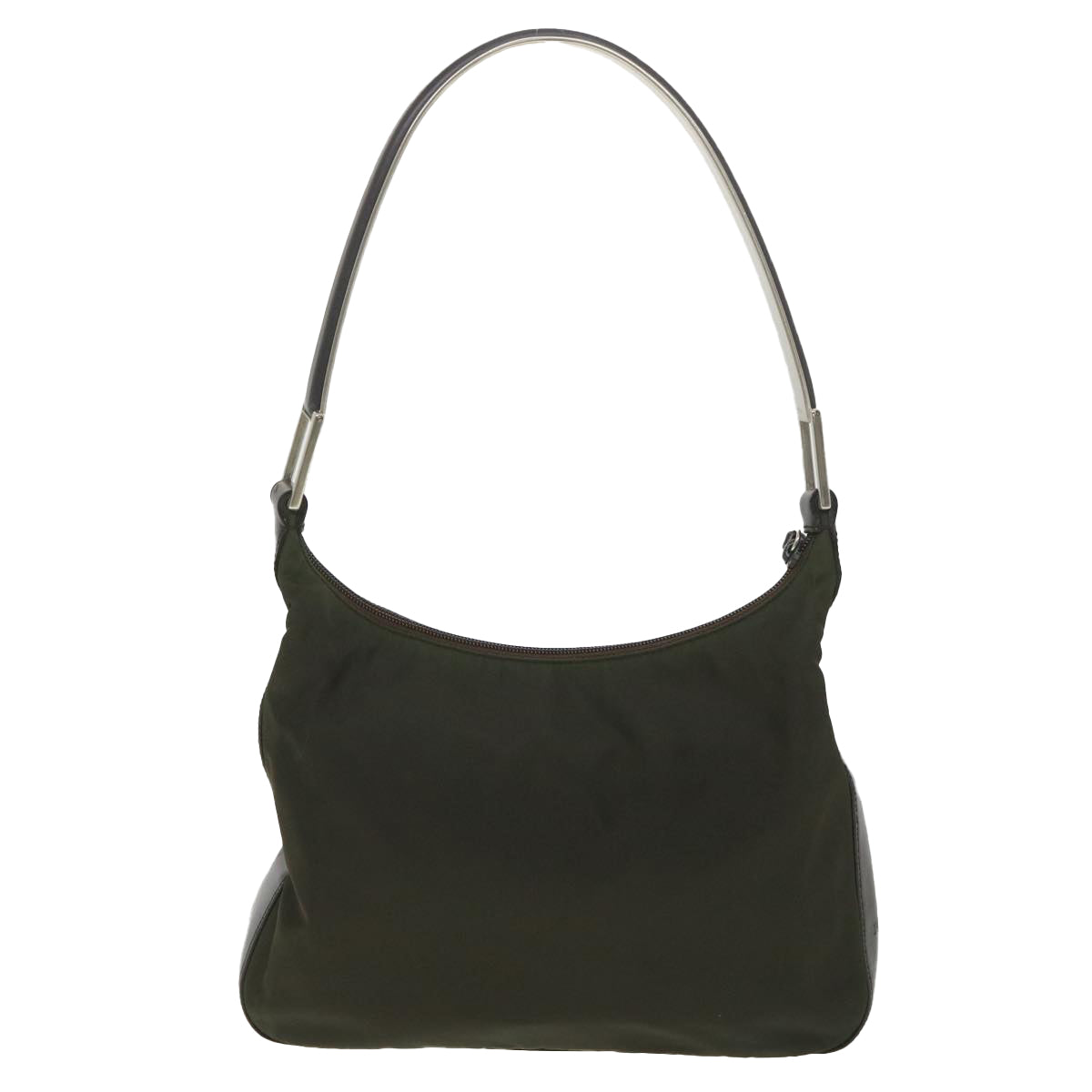 Prada Shoulder Bag Khaki Nylon Nylon Khaki Hk630