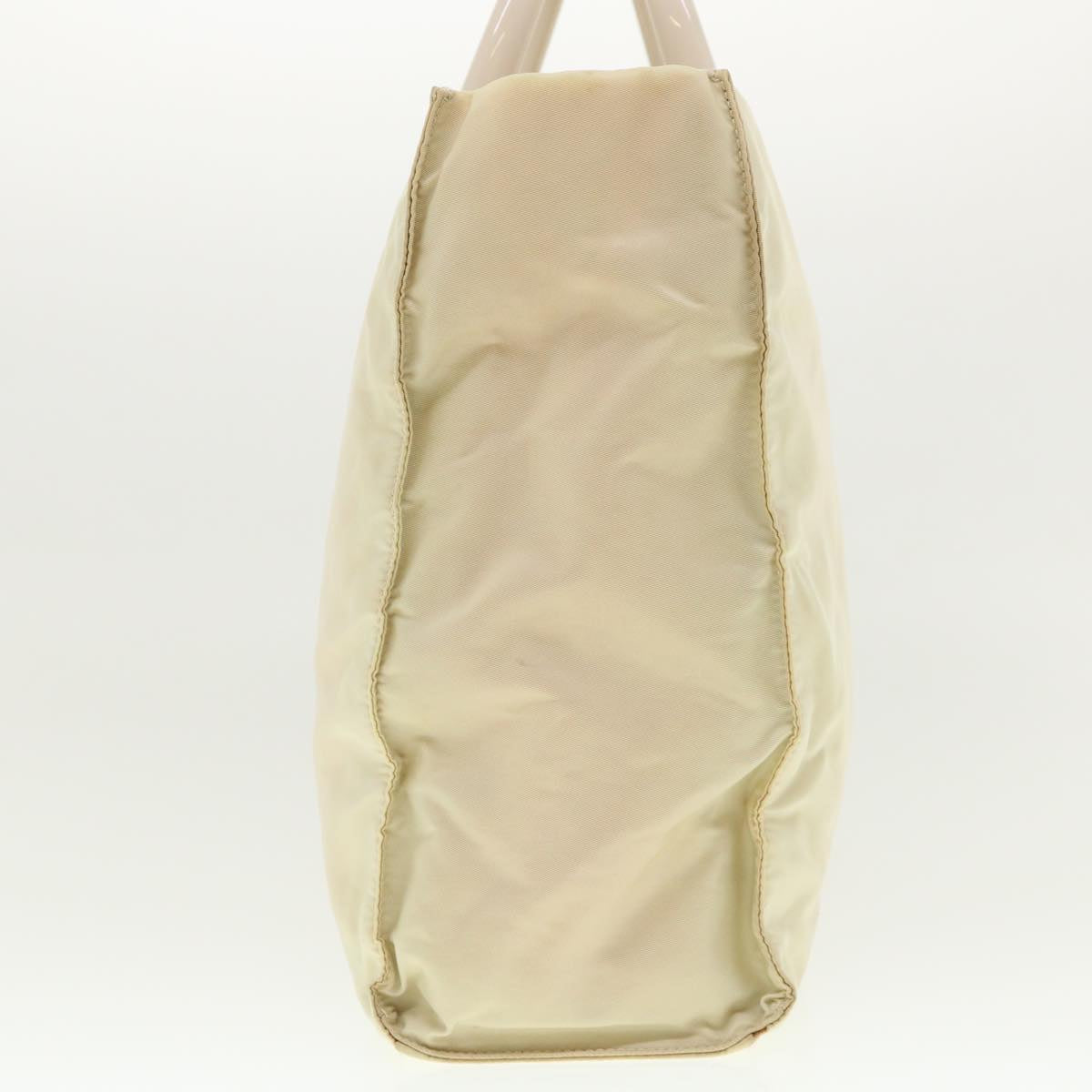Prada Hand Bag Nylon Beige Travel Bag Nylon Beige Hk668