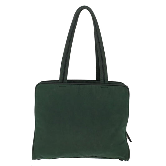 Prada Tote Bag Nylon Green Nylon Green Hk731