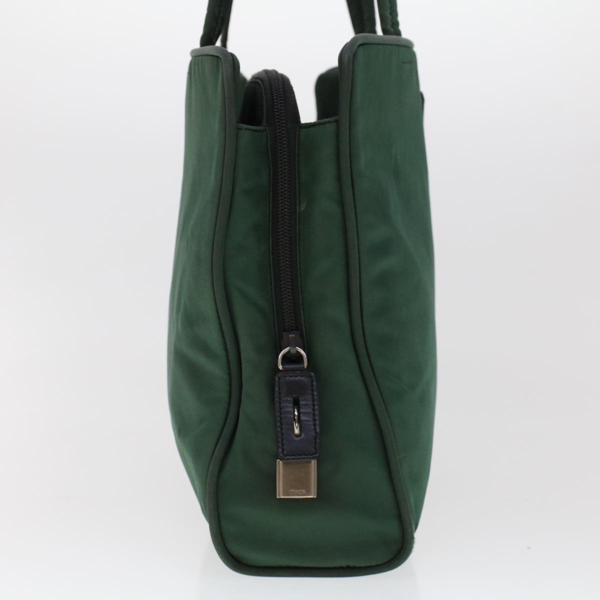 Prada Tote Bag Nylon Green Nylon Green Hk731
