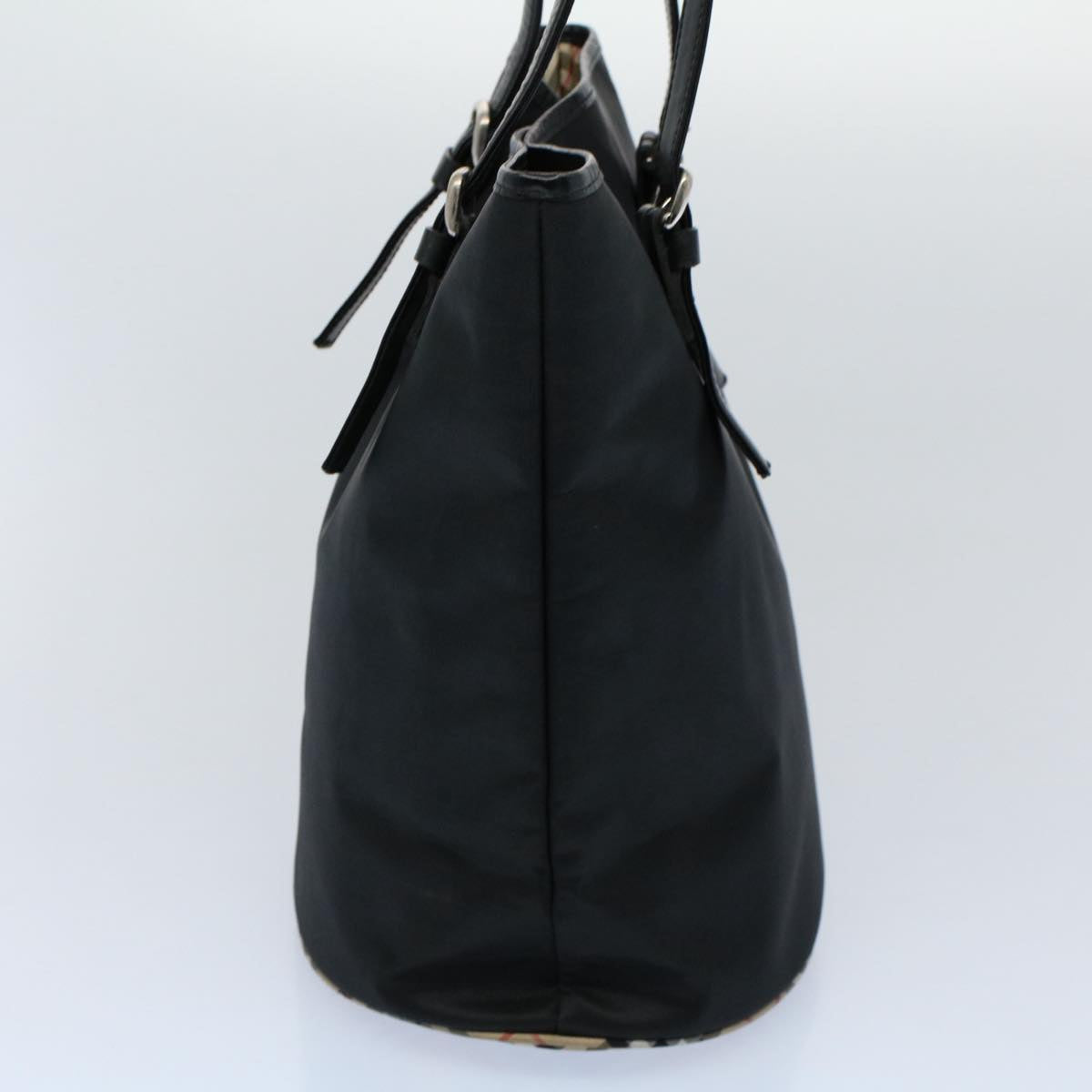 Burberry Luxury ss Shoulder Bag Auth Hk862 Nylon Black
