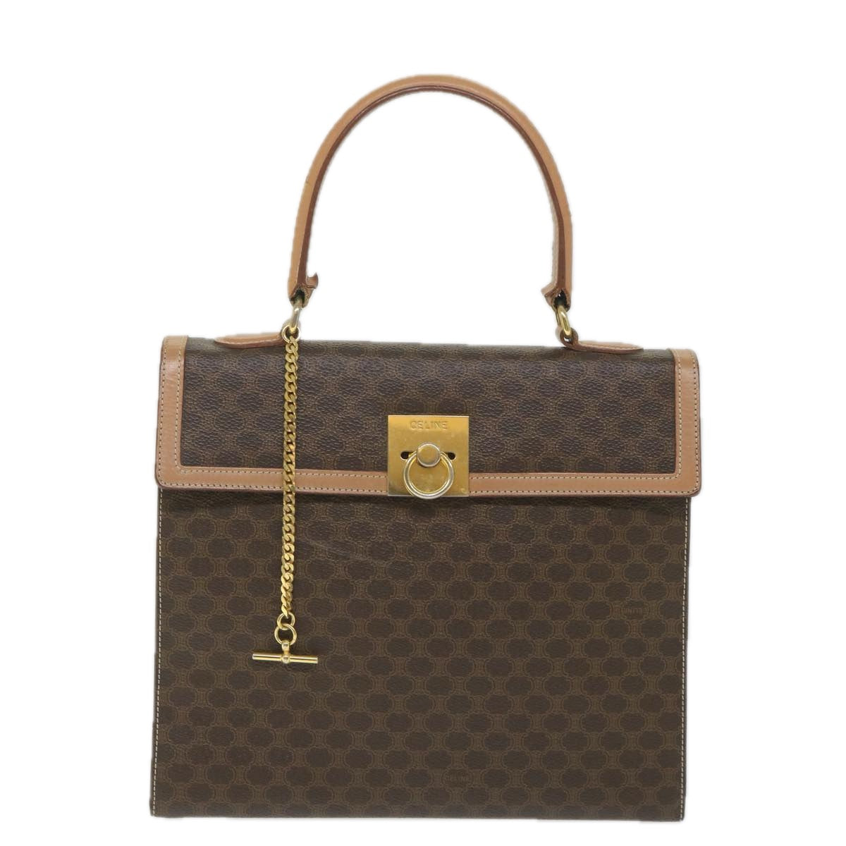 Luxury Macadam Top Handle Hand Bag Pvc Leather Canvas Travel Bag