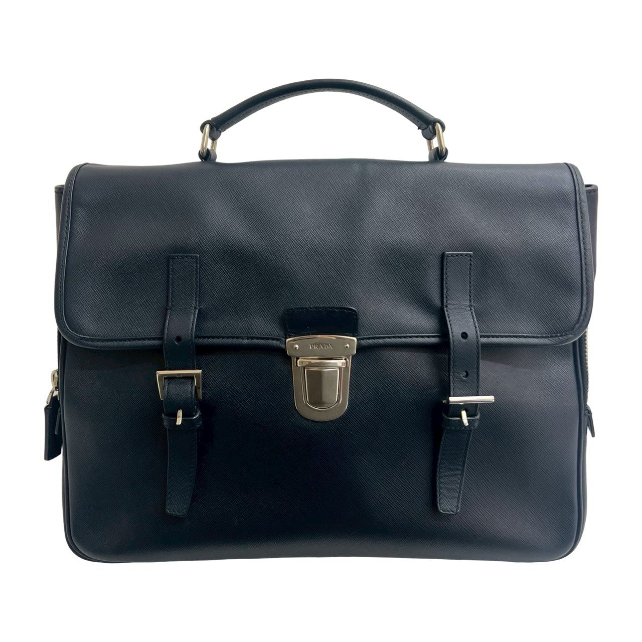 Prada Prada Saffiano Leather Handbag Travel Bag