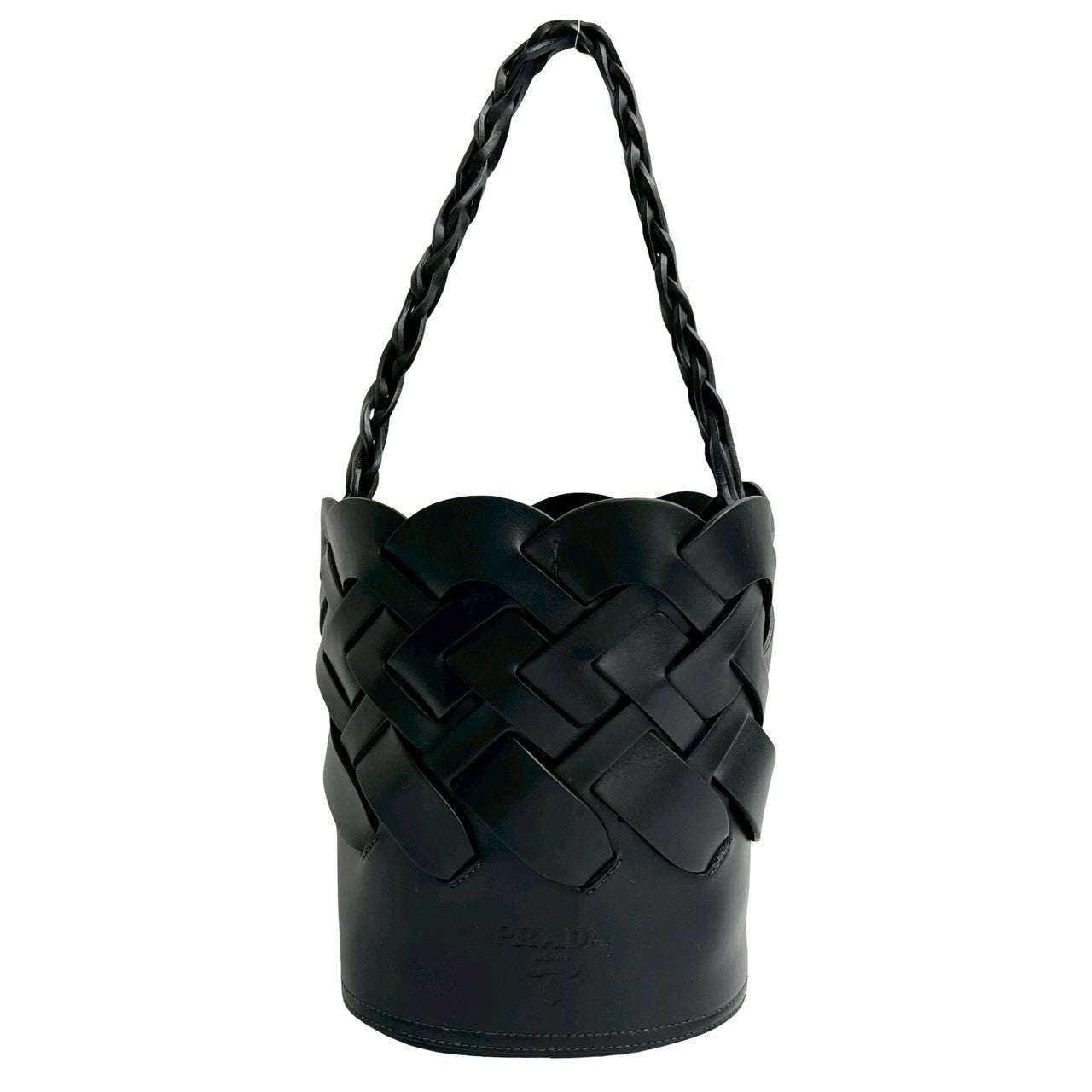 Prada 2Way Shoulder Bag Leather
