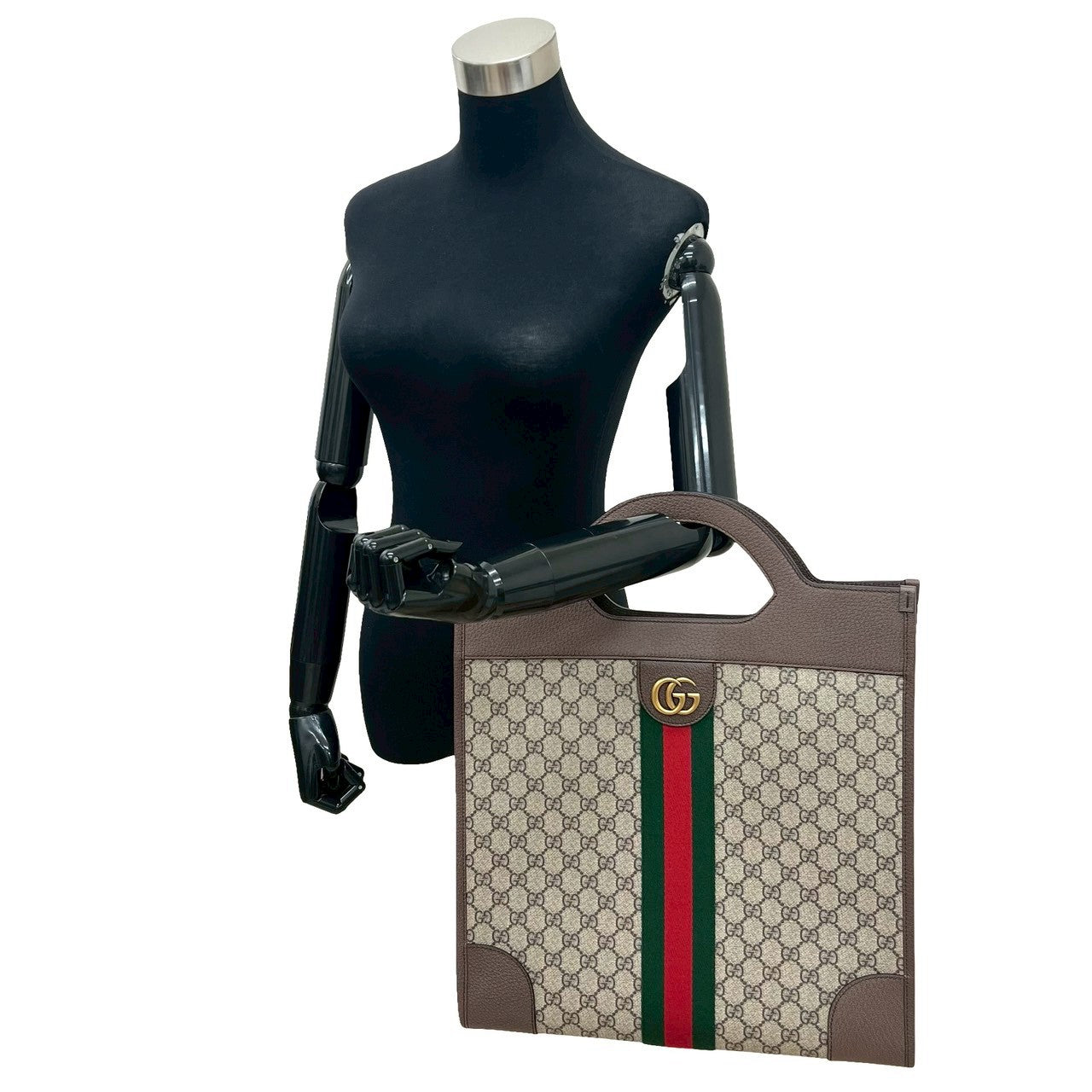 Gucci Ophidia Supreme Handbag Leather Travel Bag