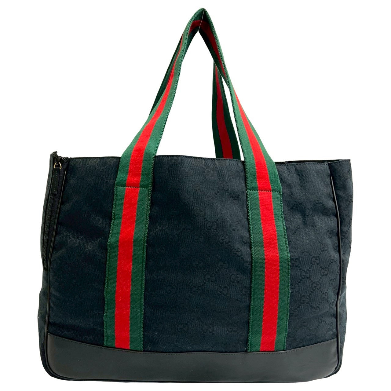 Gucci Tote Bag Leather Canvas Bag 1
