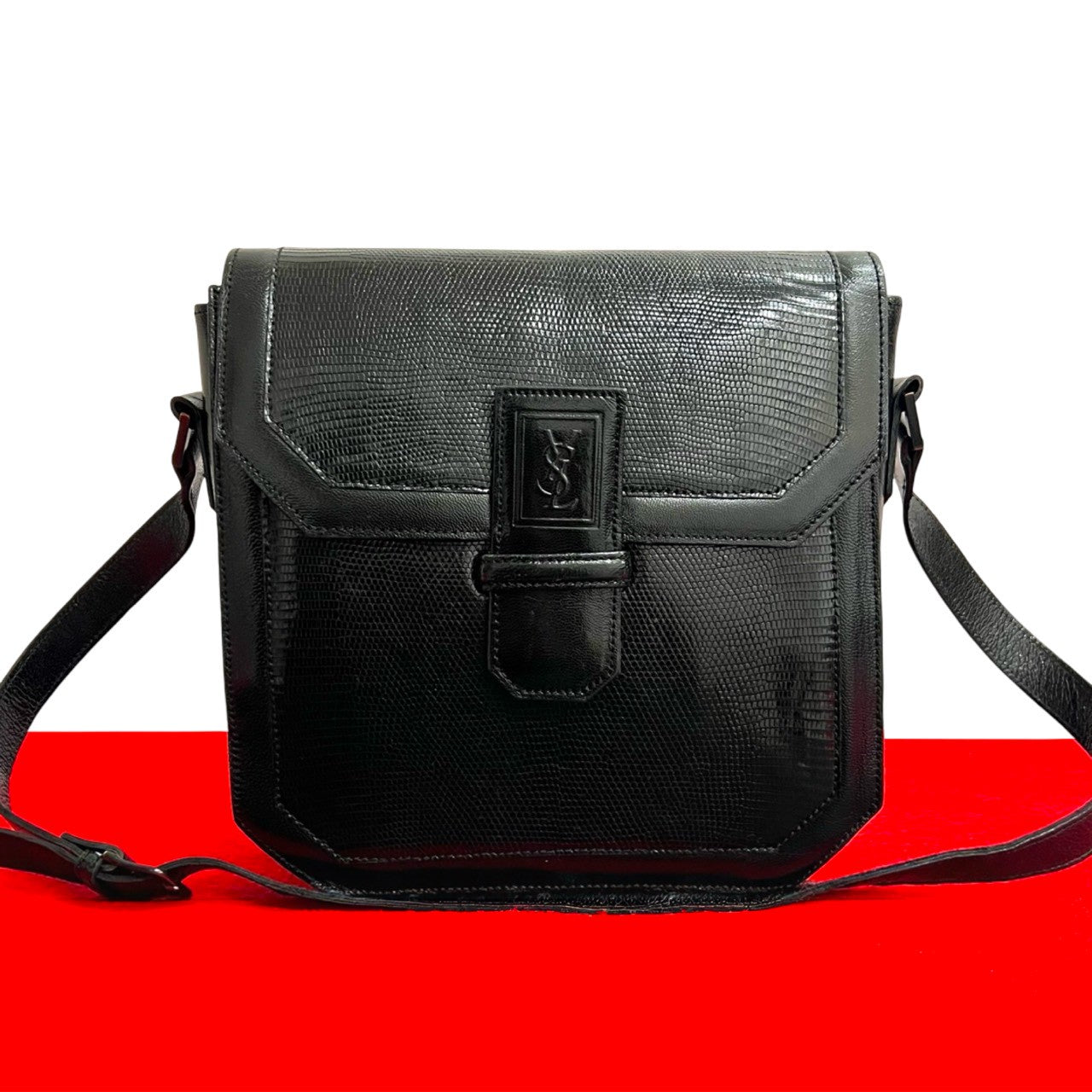 YSL Saint Laurent Yves Shoulder Bag Leather Shoulder Bag 7