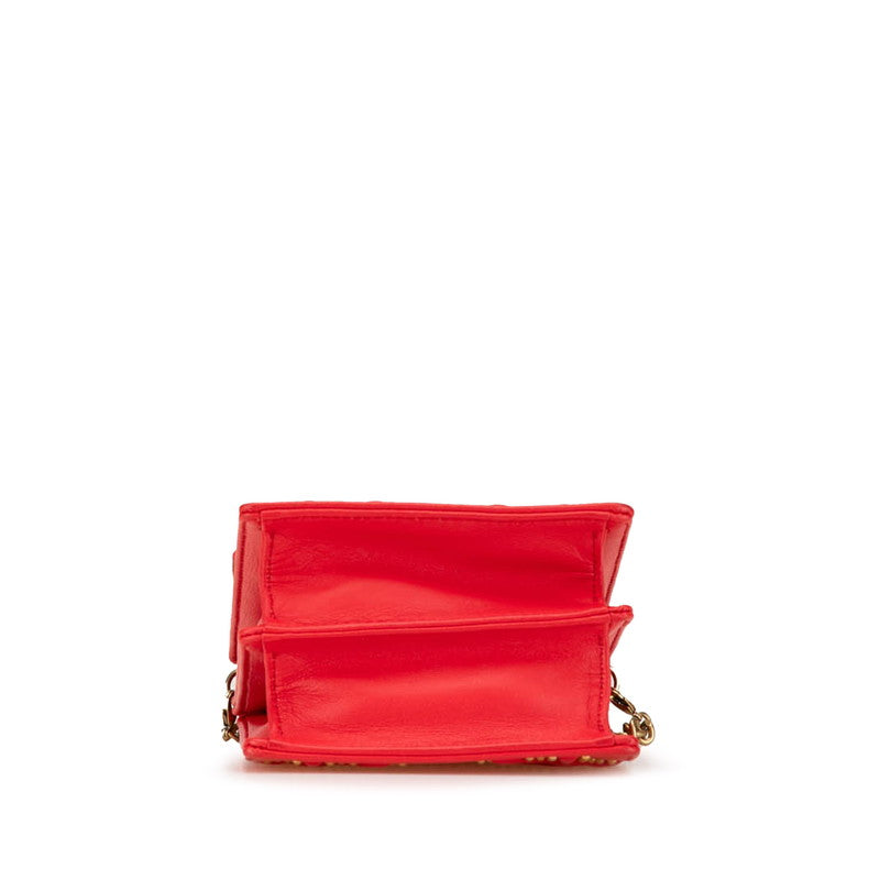 Dior ama Shoulder Bag Leather Chain Shoulder Bag