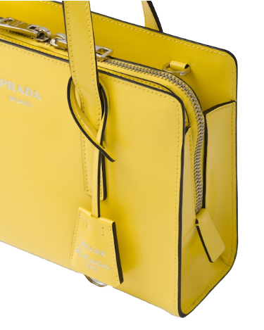 Prada Re Edition Brushed Handbag Leather Mini Travel Bag