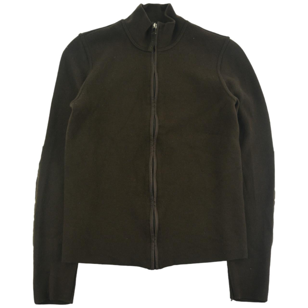 Prada Handbag Knitted Up Jumper Woman’s Zip