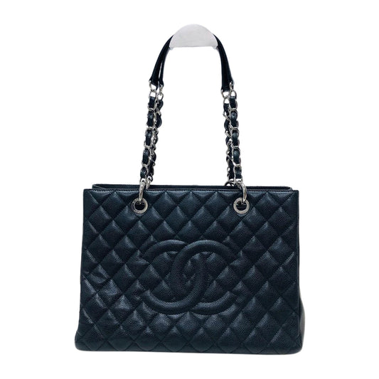 Chanel Caviar GST in with SHW Handbag Leather Black Shoulder Bag