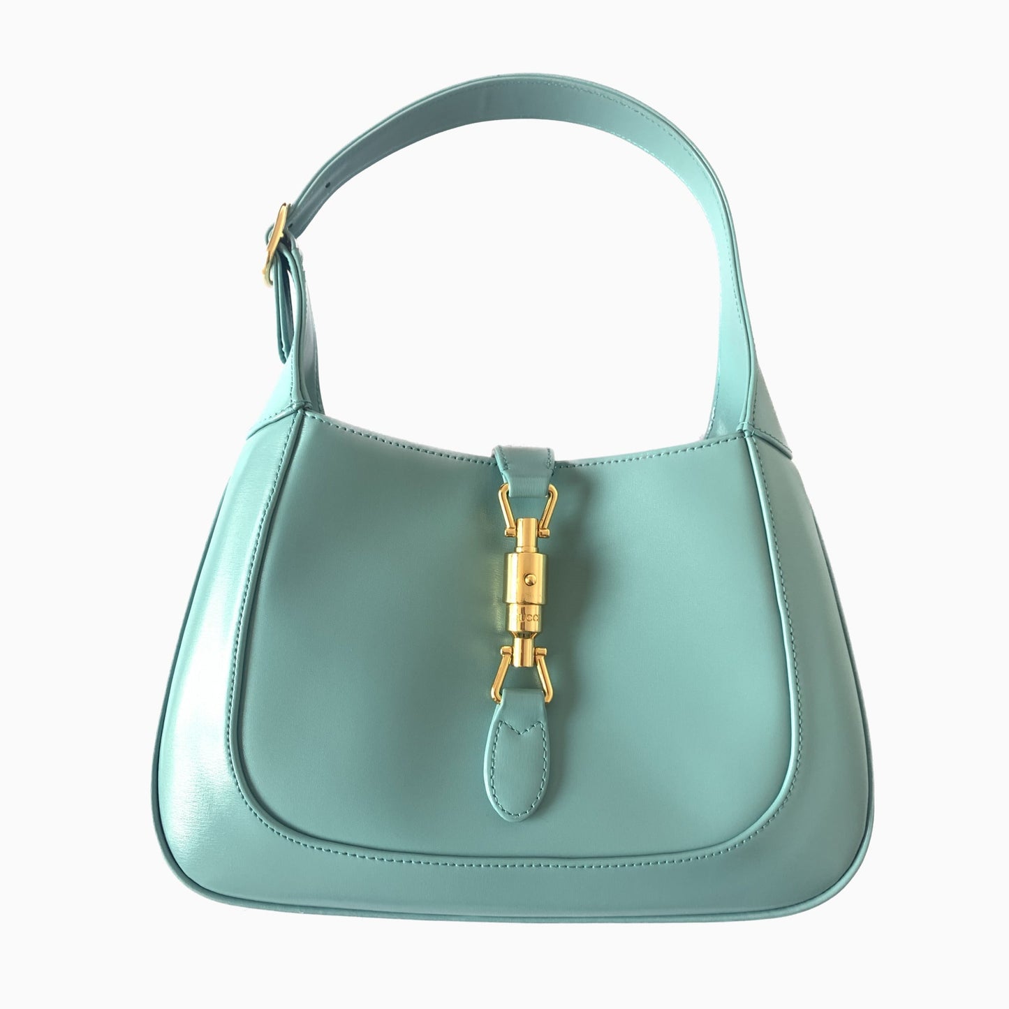 Gucci Jackie Handbag Blue Small Travel Bag