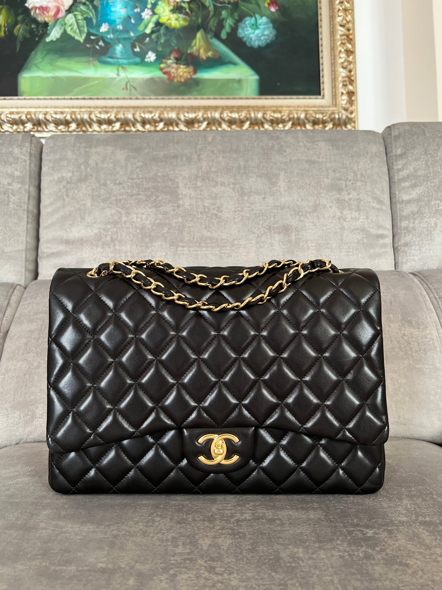 Chanel Classic Maxi Jumbo Flap Accessory