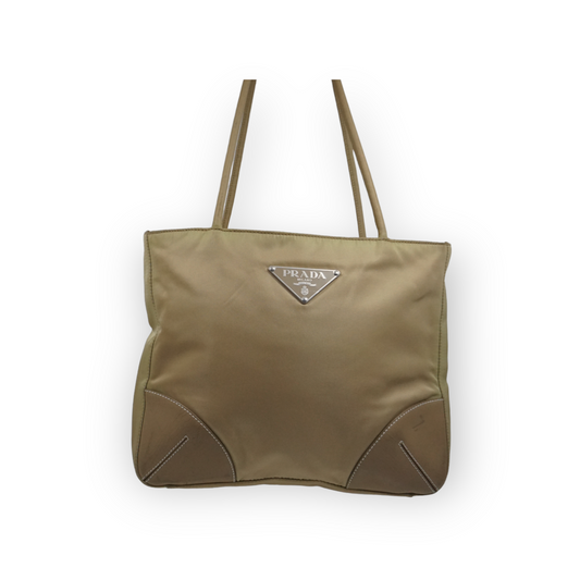 Prada Luxury Handbag Beige Shoulder Bag Prada Beige Shoulderbag