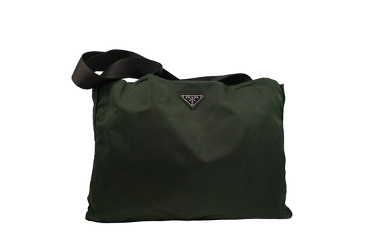 Prada Armygrøn Luxury Handbag Shoulder Bag