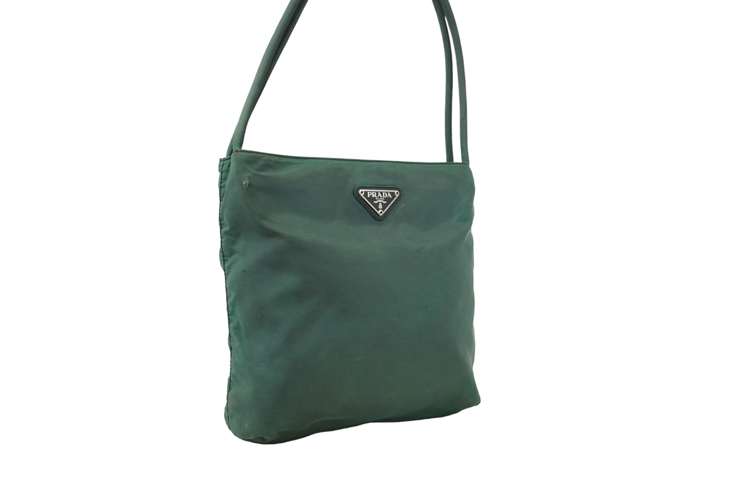 Prada Grøn Luxury Handbag Shoulder Bag