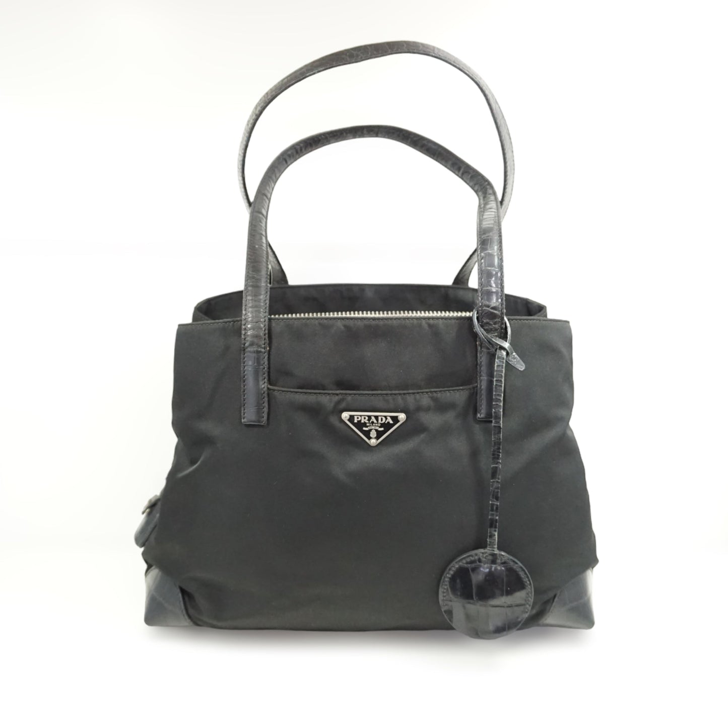 Prada Sort Luxury Handbag Travel Bag Prada Sort Skuldertaske