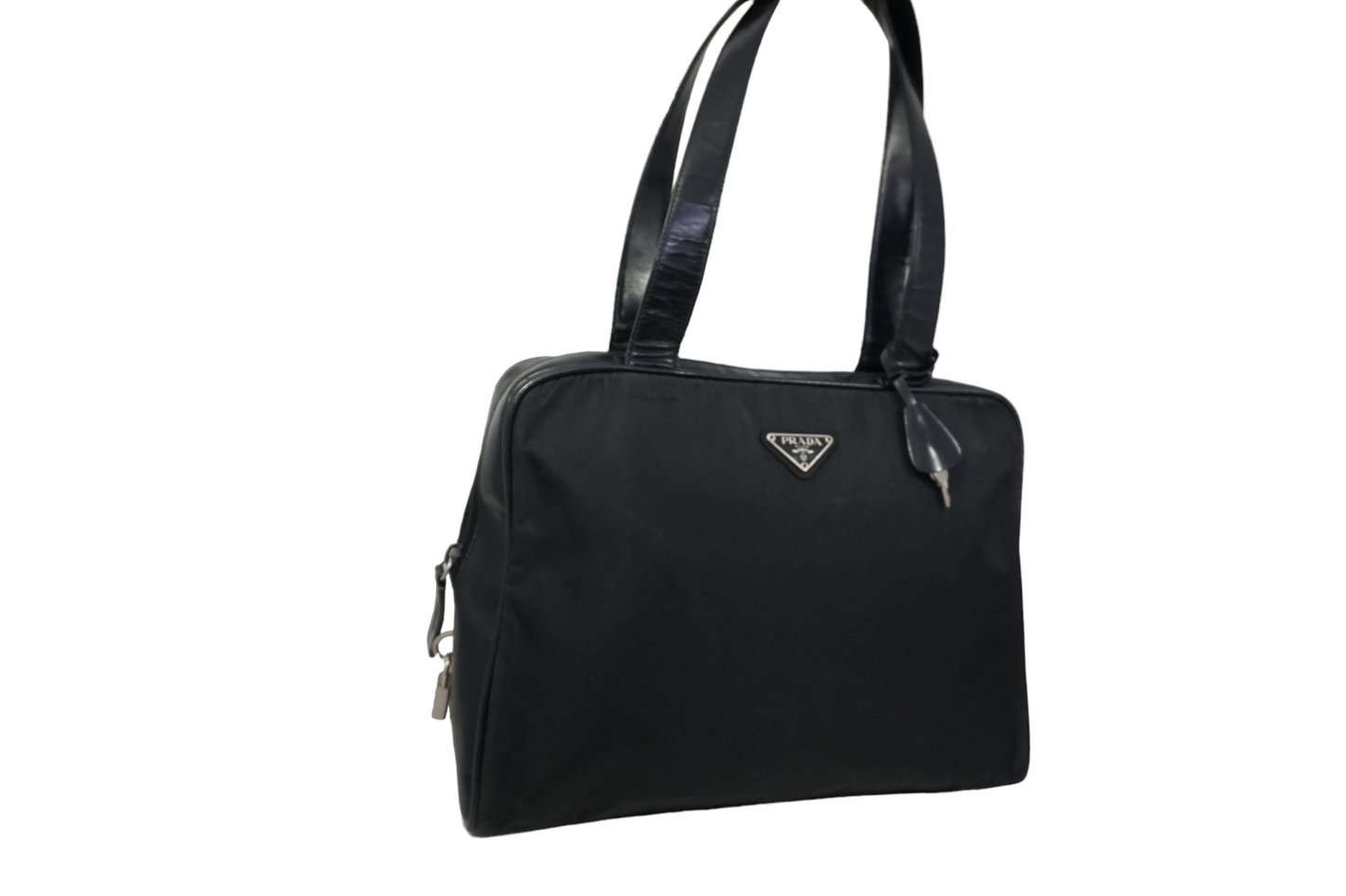 Prada Sort Luxury Handbag Travel Bag Prada Leather Bag