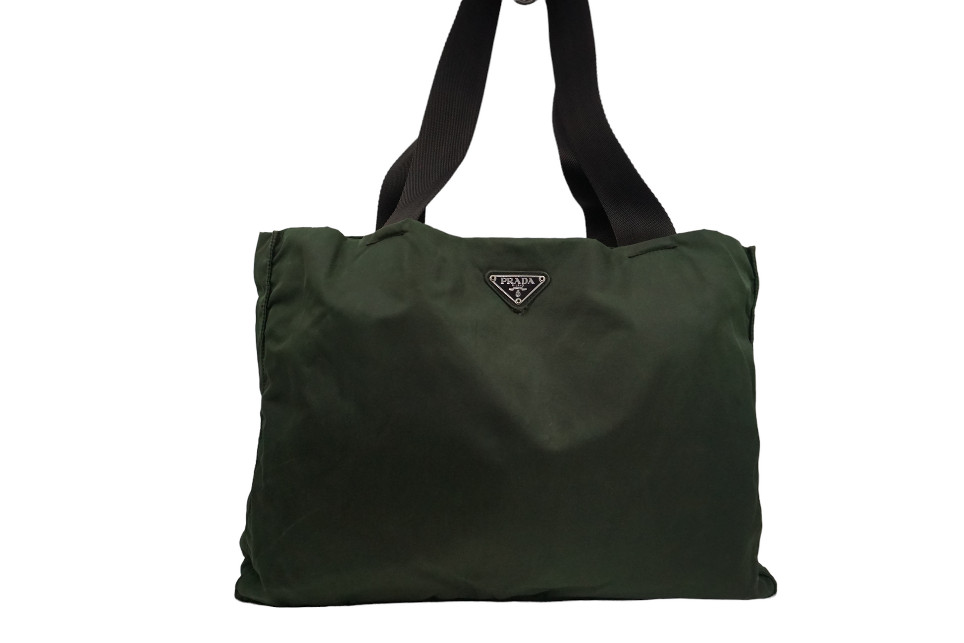 Prada Armygrøn Luxury Handbag Shoulder Bag