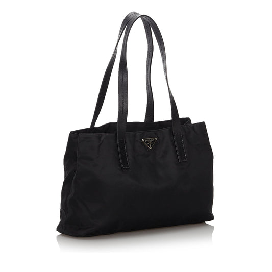 Prada Fabric Tote Bag Italy Nylon Black Bag Italy 4