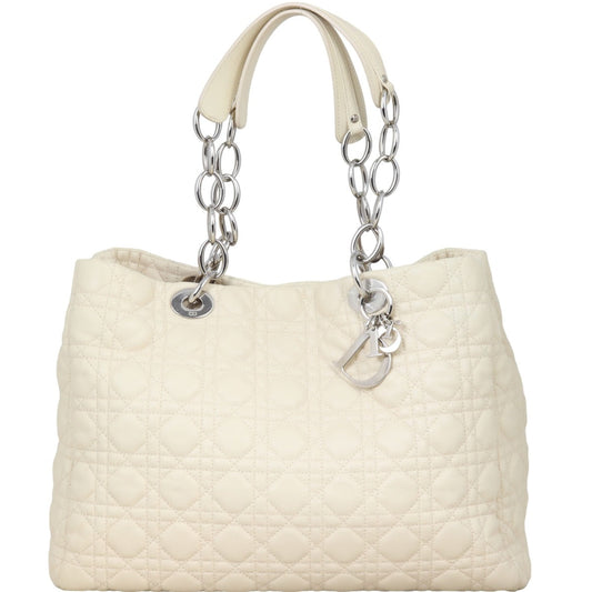 Dior Cannage Soft Shopping Tote Handbag Large Tote Bag