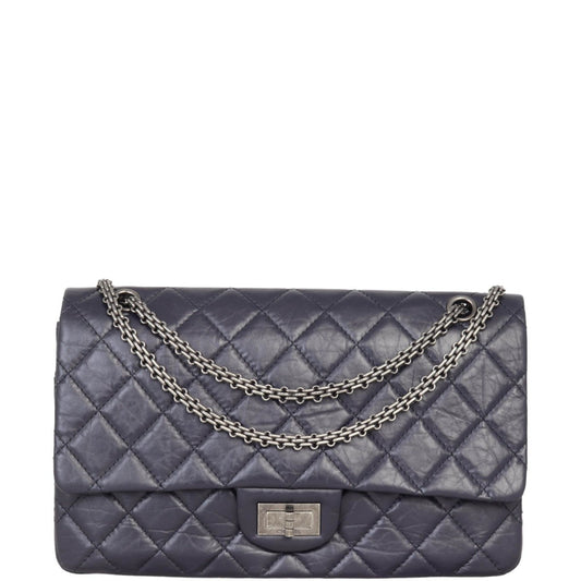 Chanel 2.55 Reissue 227 Double Bag 17 Series Flap Handbag