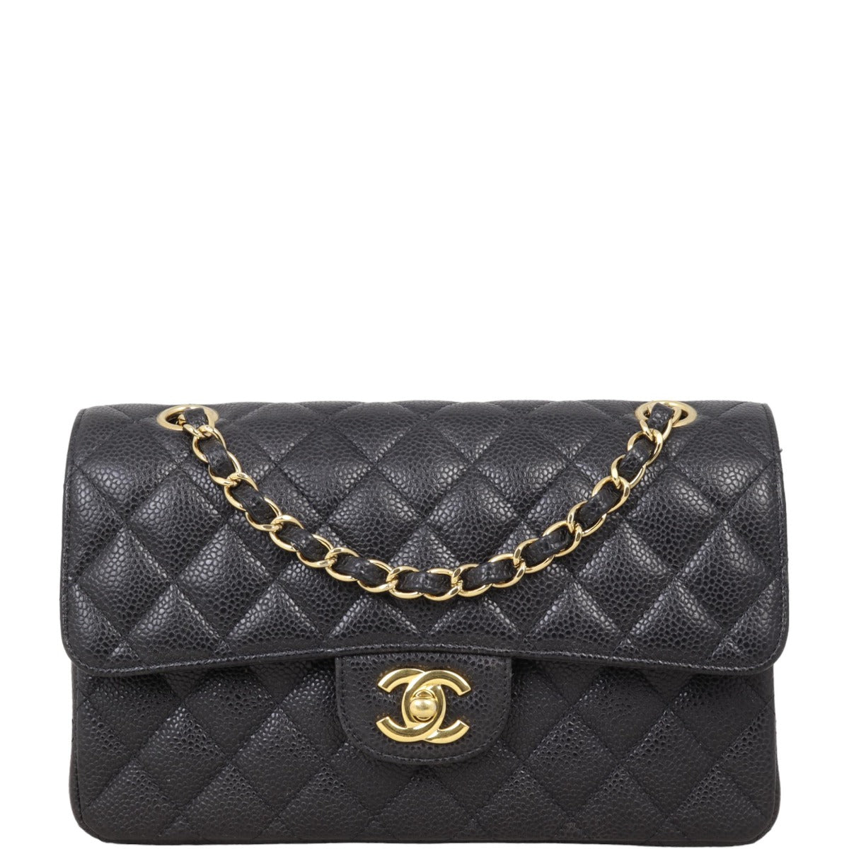 Chanel Classic Double Caviar Handbag Small Flap Flap Small11032024