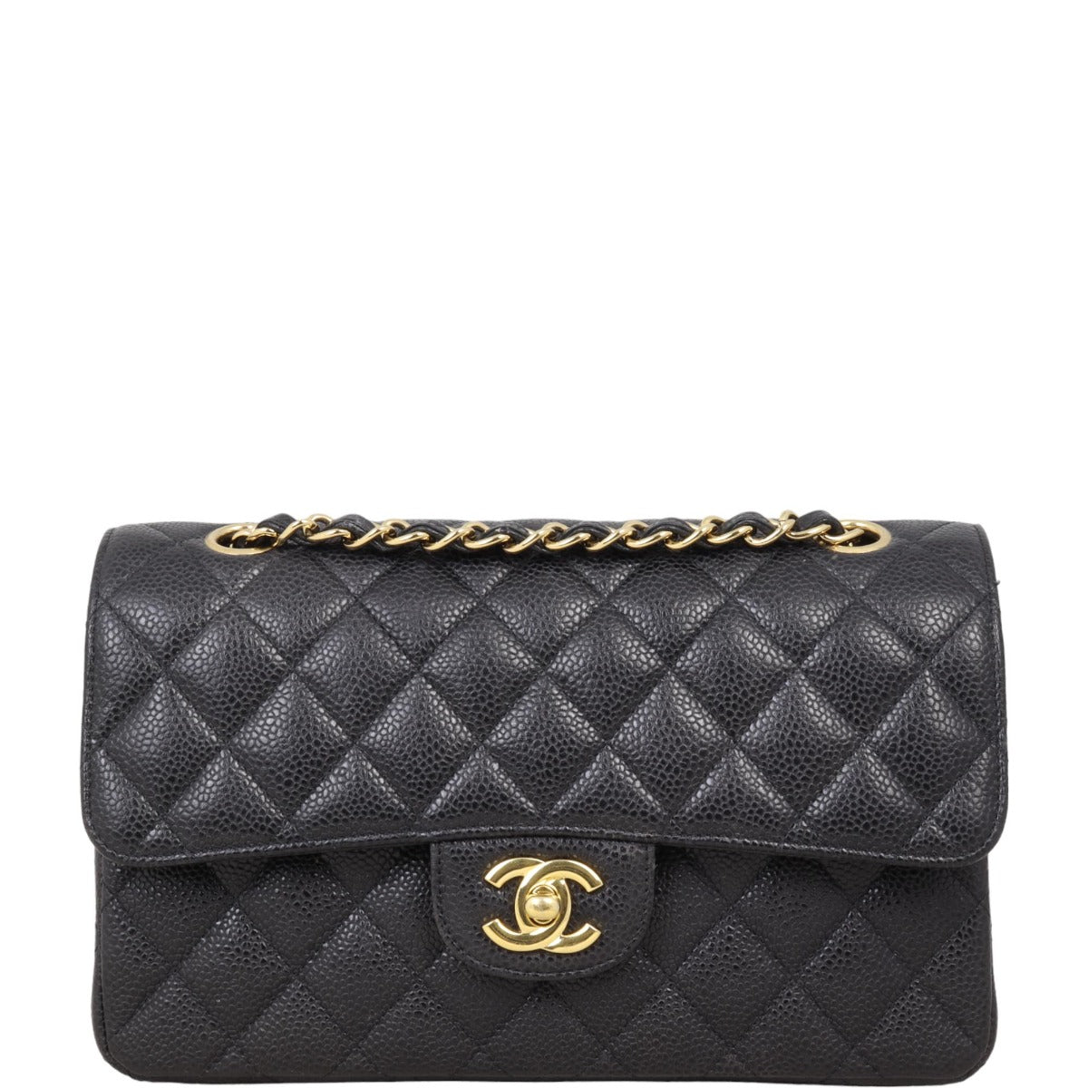 Chanel Classic Double Caviar Handbag Small Flap Flap Small11032024
