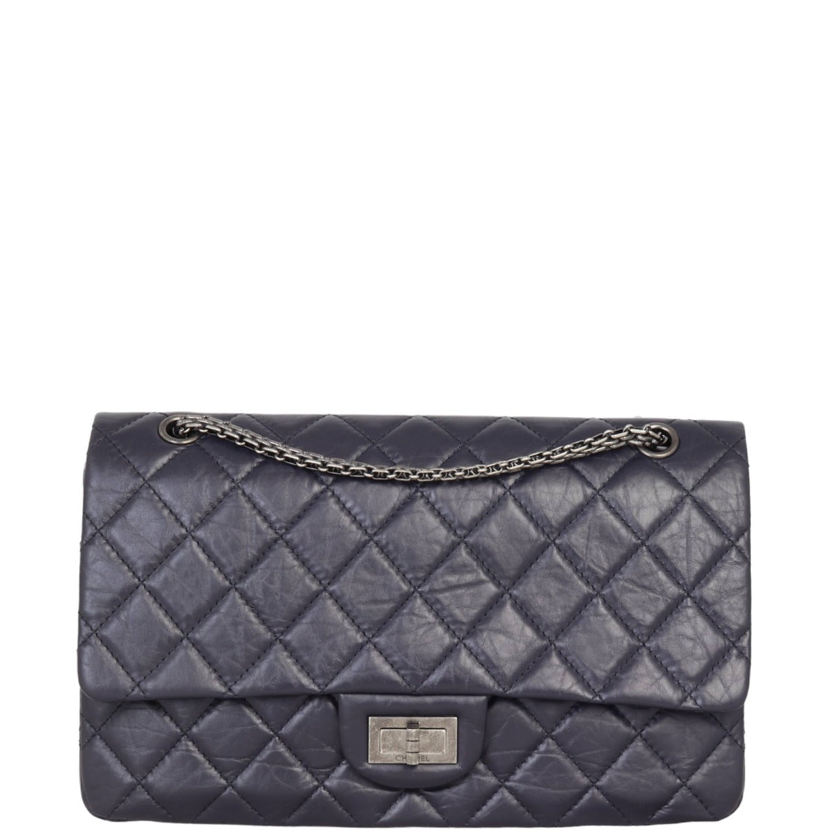 Chanel 2.55 Reissue 227 Double Bag 17 Series Flap Handbag