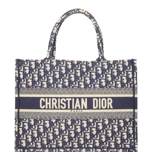Dior Tote Bag Book Tote Oblique Canvas Medium