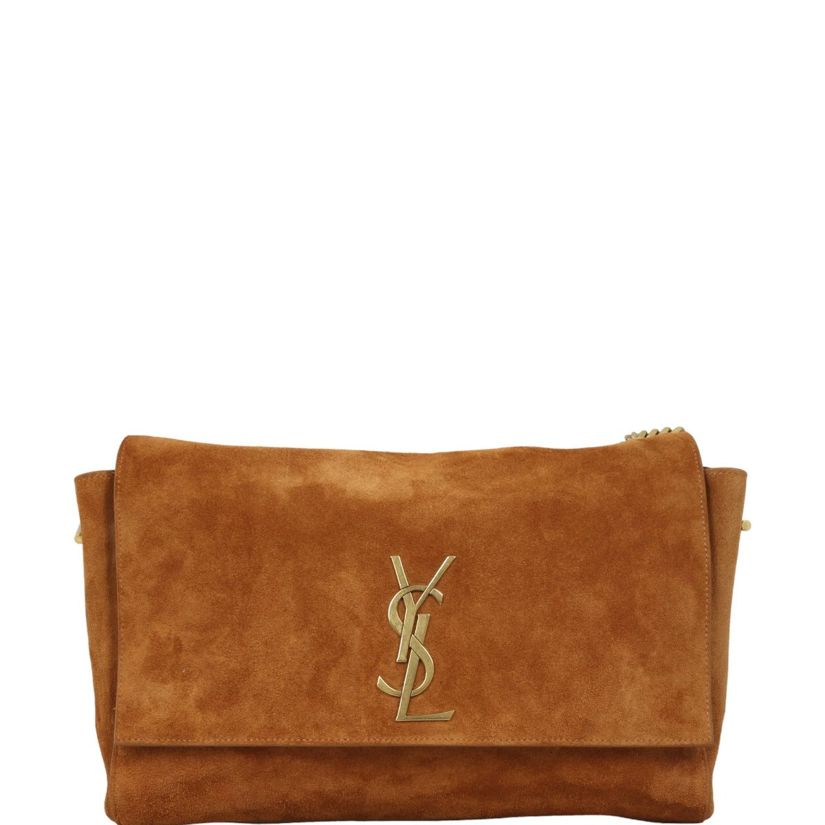YSL Saint Laurent Reversible Kate Shoulder Bag Suede Medium