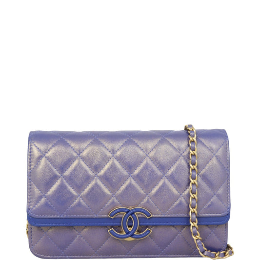 Chanel Iridescent Wallet on Handbag Chain