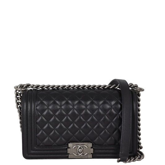Chanel Boy Old 28 Series Handbag Medium