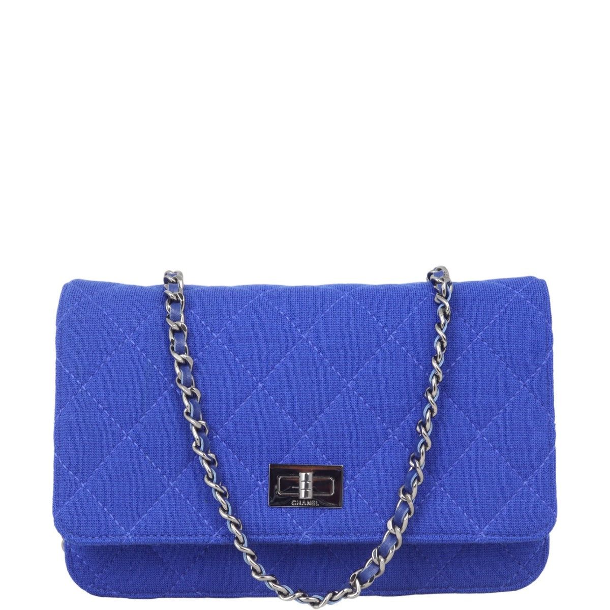 Chanel 2.55 Reissue Wallet on Jersey Handbag Chain
