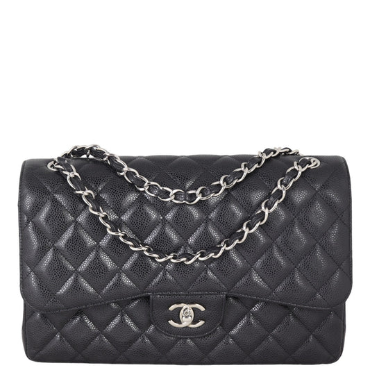 Chanel Classic Double Jumbo SHW Handbag Flap