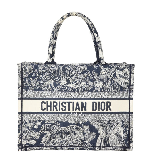 Dior Tote Bag Book Tote Toile de Jouy Reverse Canvas Medium Jouy Reverse 4