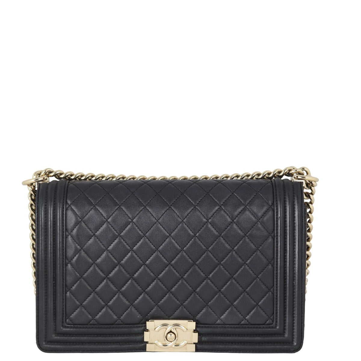 Chanel Boy New 22 Series Handbag Black Medium