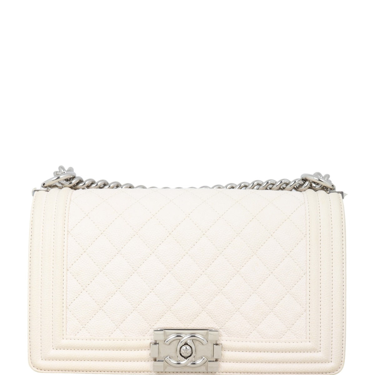 Chanel Boy Old SHW 25 Series Handbag Medium