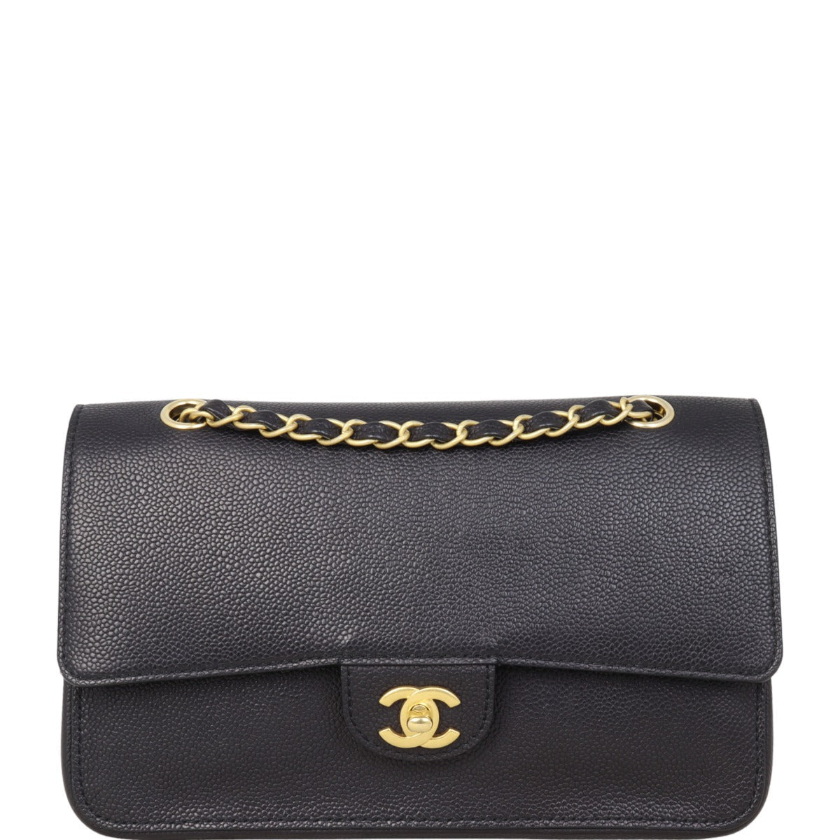 Chanel Pure Classic Double Bag Medium Flap Handbag