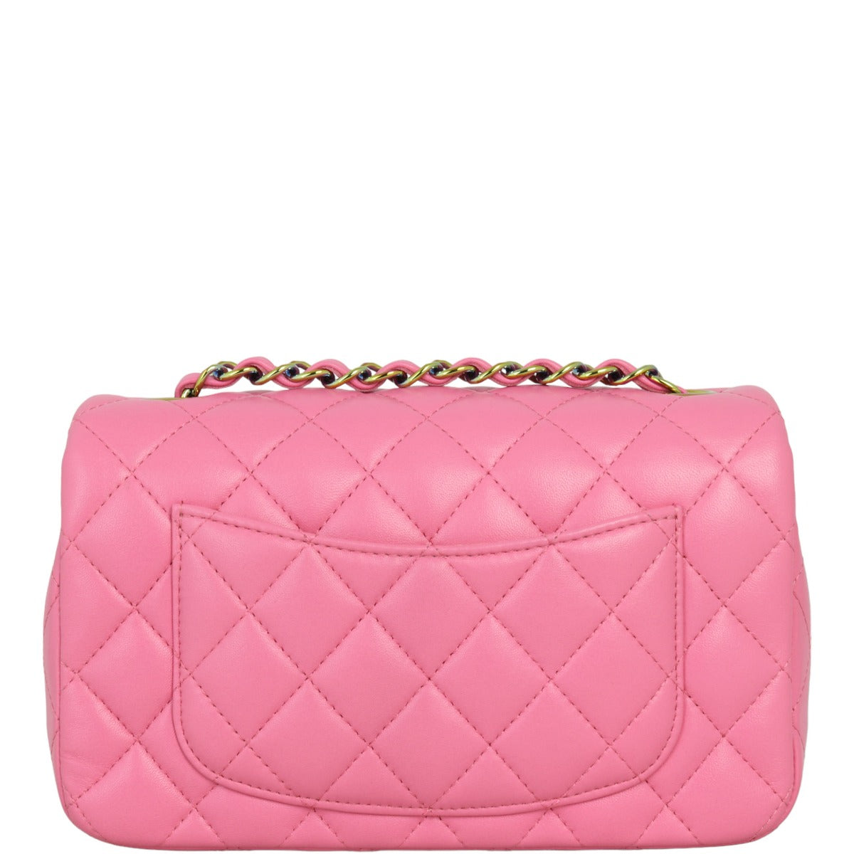 Chanel Classic Flap Rectangular Bag Pink Mini Bag Rectangular Bag29112023