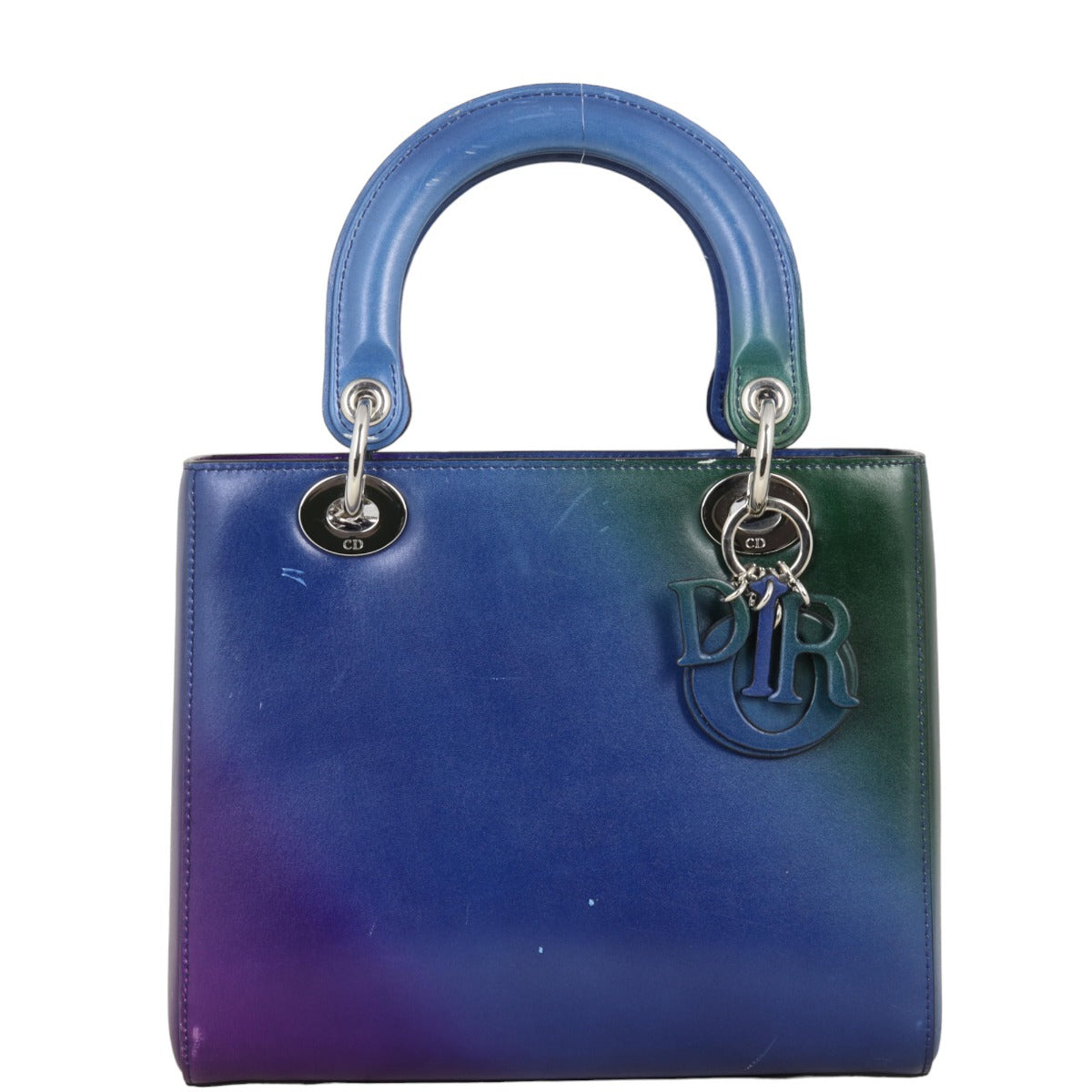 Dior Lady Ombre Handbag Medium Travel Bag