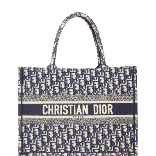 Dior Tote Bag Book Tote Oblique 2 Canvas Medium