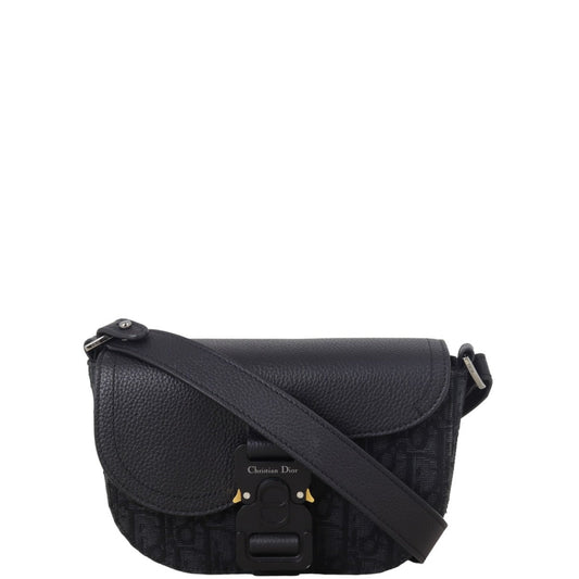 Dior Saddle Messenger Bag Oblique Mini Flap Travel Bag