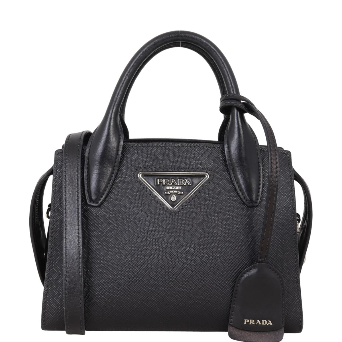 Prada Saffiano Cuir Kristen Bag Mini Travel Bag