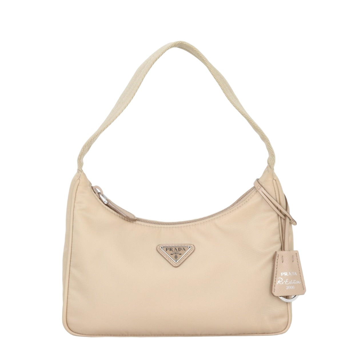 Prada Re Edition Tessuto Shoulder Bag ( ) Beige Mini