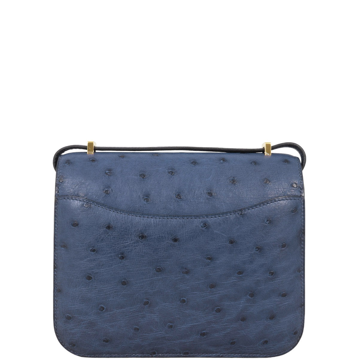 Hermes Constance Ostrich Crossbody Bag